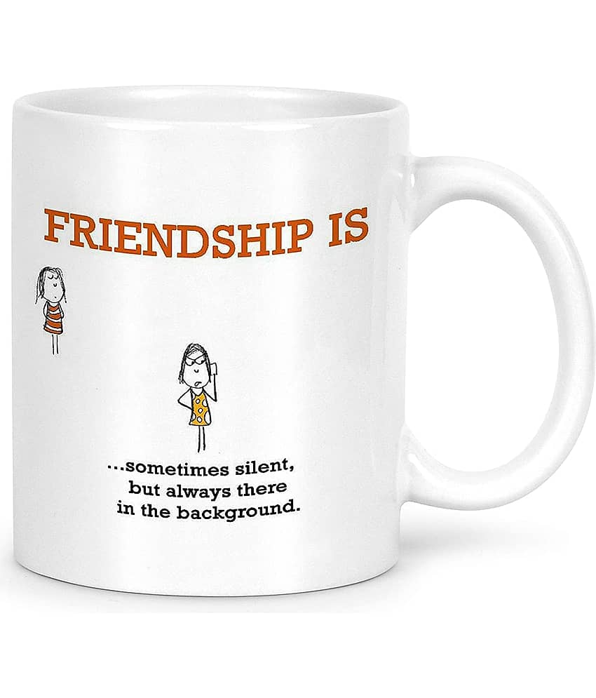 Idream Quote Printed Ceramic Coffee Mug 1 Pcs 330 mL