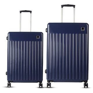 Timus Neolite Premium Polycarbonate Luggage Set- Medium Large Suitcase Combo (68,78cm)(Blue)
