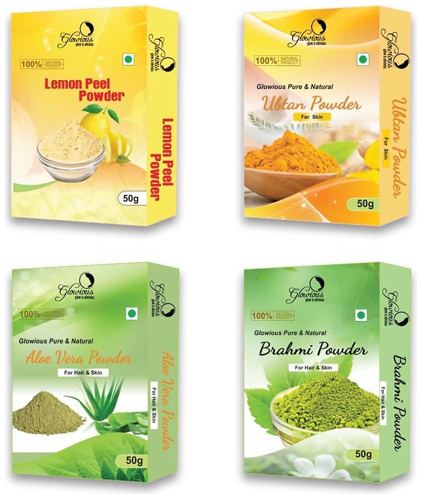 glowious - Skin Toning Face Pack for Normal Skin ( Pack of 4 )