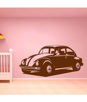 Decor Villa Old Car PVC Wall Stickers