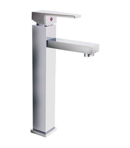 Nalini Pro Bright Gold Pillar Tap with Flange