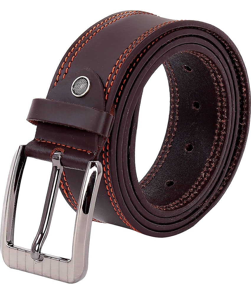 Leather World - Leather Men's Casual Belt ( Pack of 1 )