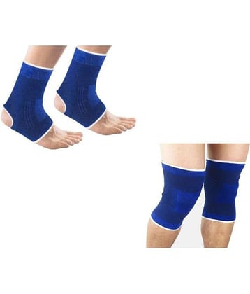 Atyourdoor Blue Ankle Supports