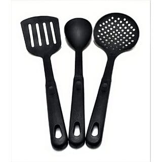 K Kudos 3 Pcs Cooking and Serving Set - Nylon Nonstick Heat Resistant