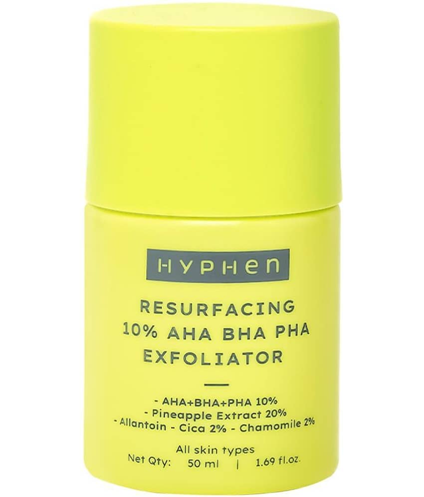 Hyphen Resurfacing 10% AHA BHA PHA Exfoliator 50gm (Pack of 1)