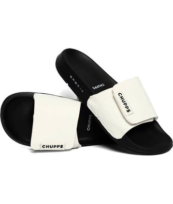 CHUPPS White Men's Slide Flip Flop