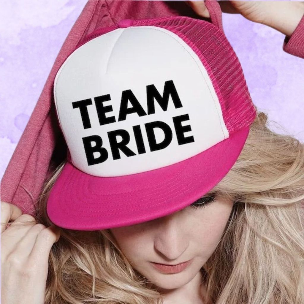 Team Bride Cap - Party and Festive Needs | Buy online on ZillyBuy