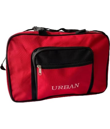 Da Tasche - Red Polyester Duffle Bag