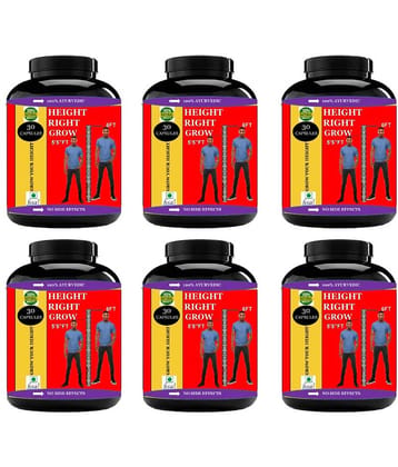 Hindustan Herbal HITE RIGHT GROW 180 no.s Capsule Pack of 6