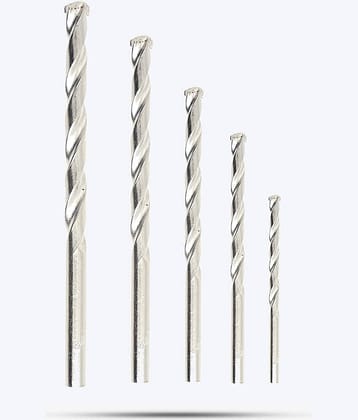 Aldeco Wood Drill Bit Set of 5 Pcs (4, 5, 6, 8, 10 mm) for Hole in Wood, for multipurpose uses.