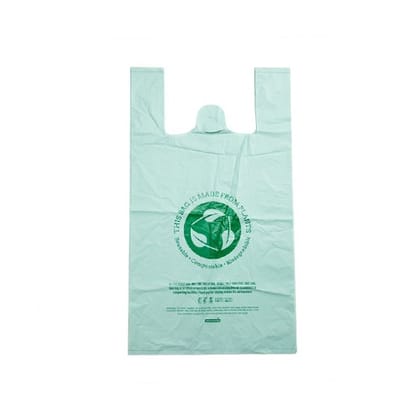 Enviclean W Type Bioplastic Bag (500 kg) | Offset Printed Bio-Plastic | Retail Branding & Packing