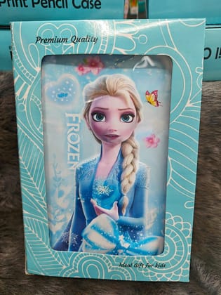 Cutiefic kids and beauty HARD TOP EVA JUMBO PENCIL BOX - FROZEN
