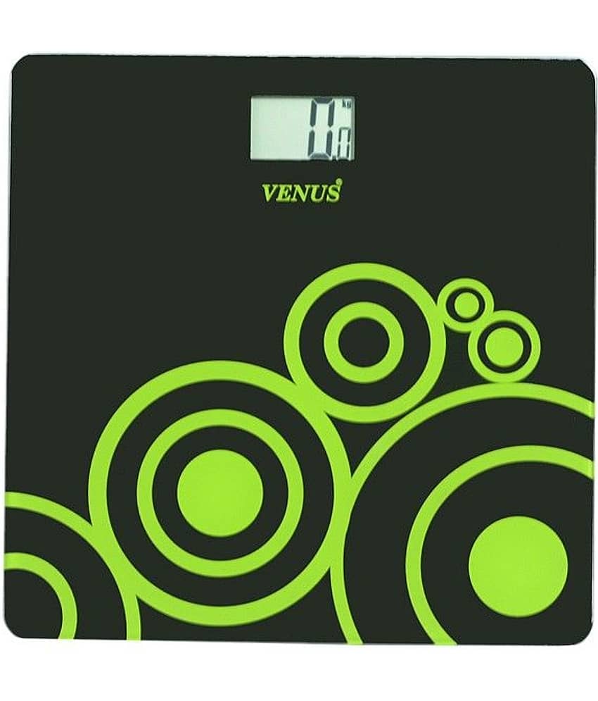 Venus Black Digital LCD Weighing Scale