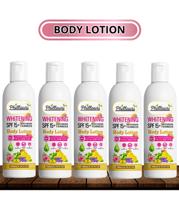Phillauri - Moisturizing Lotion For All Skin Type 500 ml ( Pack of 5 )