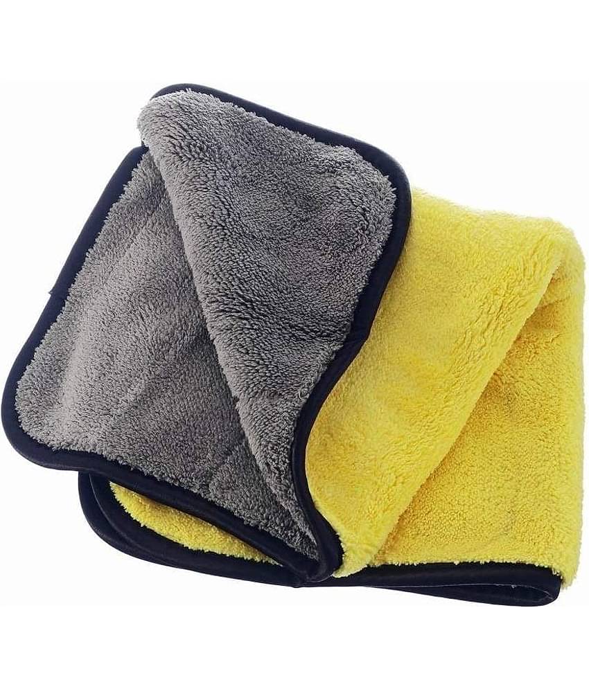THRIFTKART - Multicolor 800 GSM Microfiber Cloth For Automobile ( Pack of 1 )