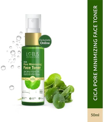 Lotus Botanicals CICA Pore Minimizing Face Toner 50ml