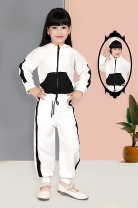 Girl's Imported Hoodie Co-Ord Set [GCS-9904] (4-12Years)-9-10Y (Size - 32) / Imported