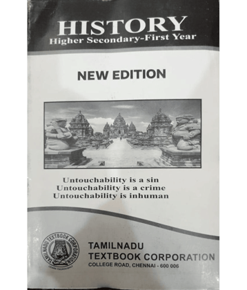 History Higher Secondary First Year by Dr Shanthi jubilee, Tmt. S.K. Rajeswari (Tamilnadu Text Book Corporation)