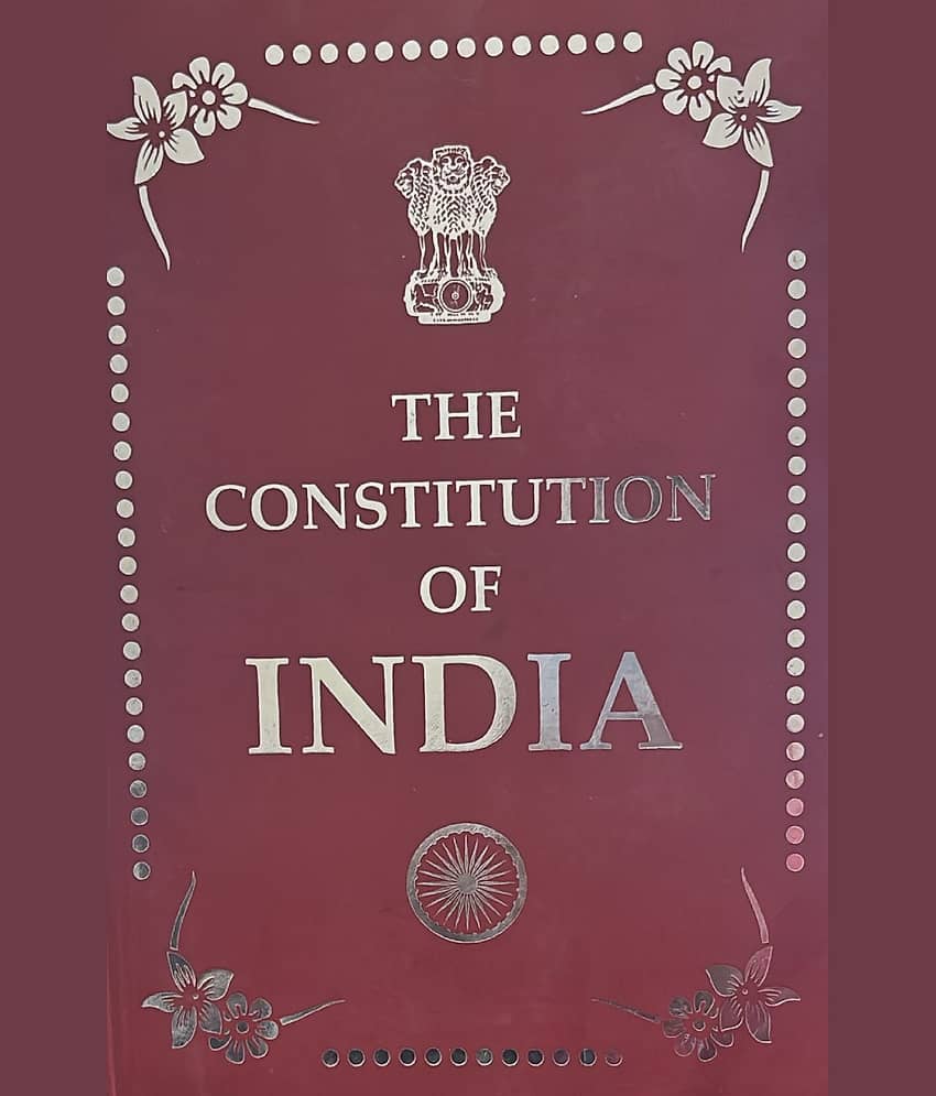The Constitution of India Red Cover