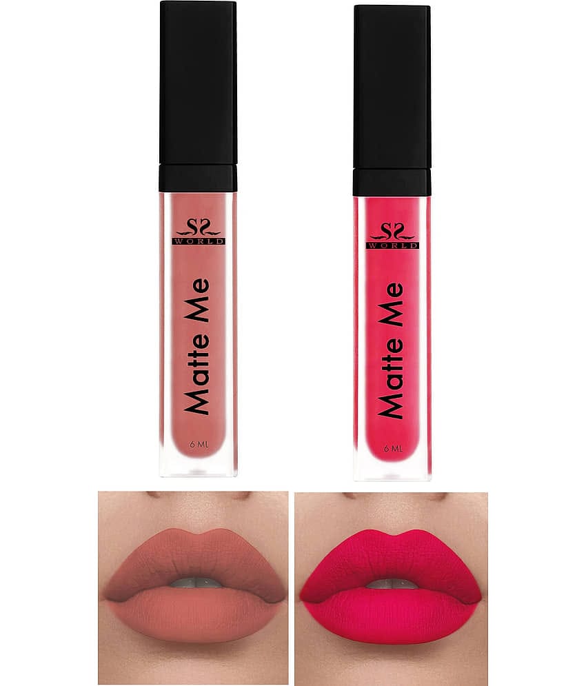 ssworld Plum Matte Lipstick 8
