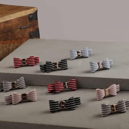 Trendy Multicolor Pack of 5 Tic Tac Hair Pin
