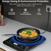 FEDUS Elema BIS Certified Induction Stoves, 1800W induction stove With Auto Pot