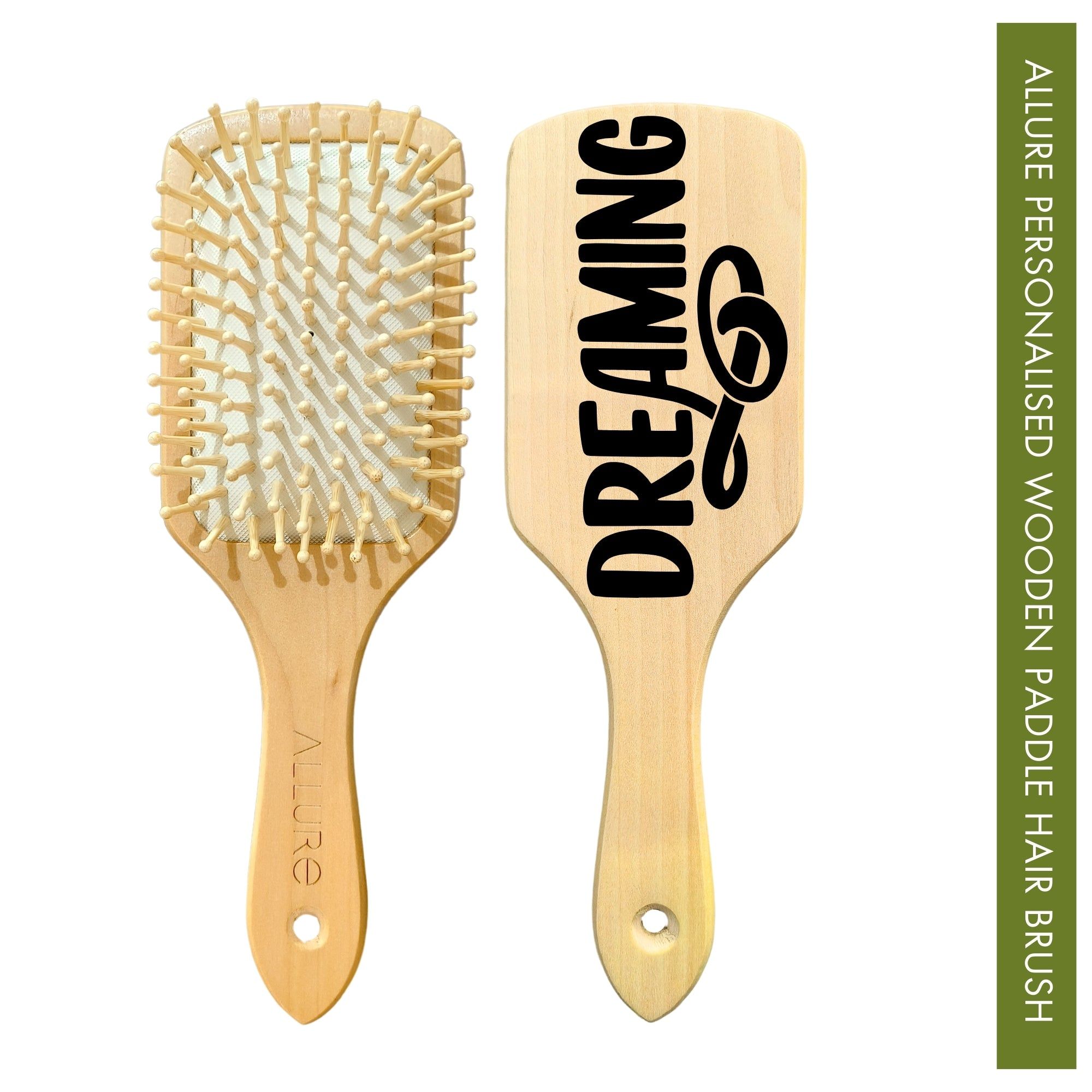 ALLURE Printed Paddle Hair Brush