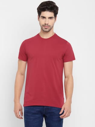 Round Neck T-Shirt for Men Rio Red (CLEARANCE NO EXCHANGE NO RETURN)-S / Rio Red