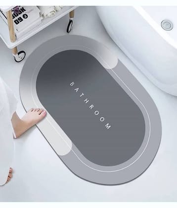 Alphonso Anti-skid Rubber Bath Mat 40x60 cm ( Pack of 1 ) - Assorted