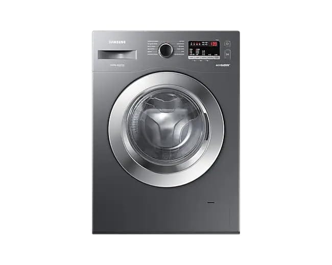 Samsung 7 KG Front Load washing machine, EcoBubble, DIT Motor, Hygiene Steam, WW70R22EK0X Samsung 7 KG Front Load washing machine, EcoBubble, DIT Motor, Hygiene Steam, WW70R22EK0X - Grey / 7 kg