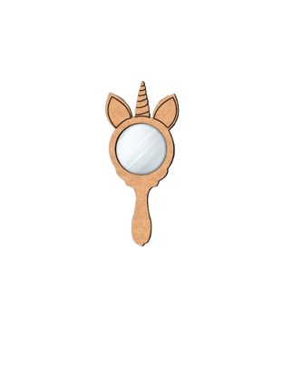 Dbeautify's DIY Unicorn Hand Mirror for Kids