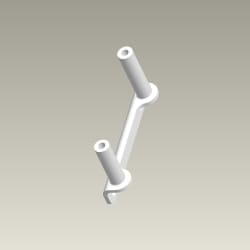 STAY REAR GRIP LEFT (NH-1) - Passion Pro - 81203KCC730ZS