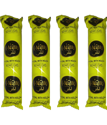 PUFF SMART Al-Maliki Magic Coal 4 Stick Quick Light Charcoal (40 Coals)