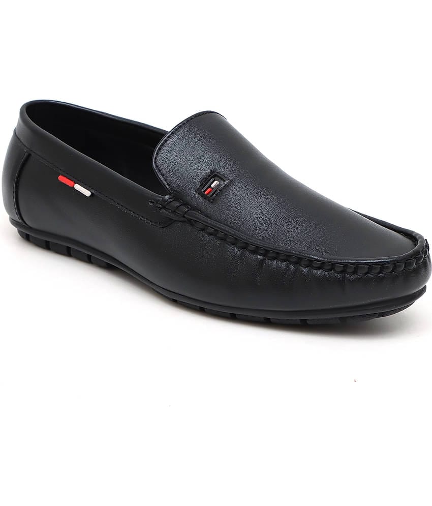 SHUAN Black Men's Slip on