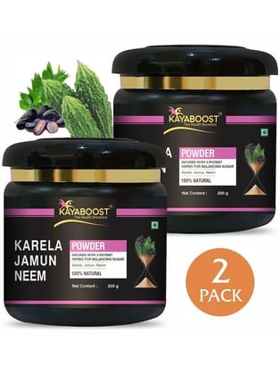 KAYABOOST Neem, Karela, Jamun Powder 400 gm