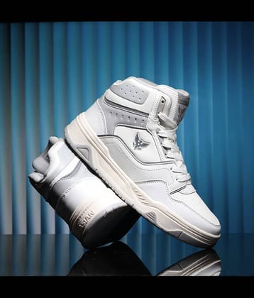 ASIAN MOJO-54 Light Grey Men's Sneakers