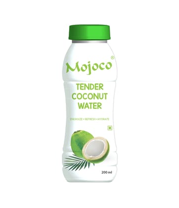 Mojoco Coconut Water Bottle, 200 ml - Pack of 12
