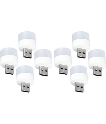GEEO - 1w Natural White LED Bulb ( Pack of 8 )
