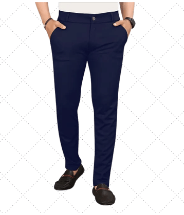 ikigai Slim Flat Men's Chinos - Light Grey ( Pack of 1 )