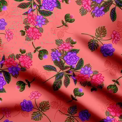 Florals-A-for summer florals challenge-Cotton