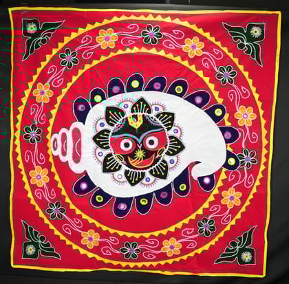 Handcrafted Applique Chandua Wall Hanging