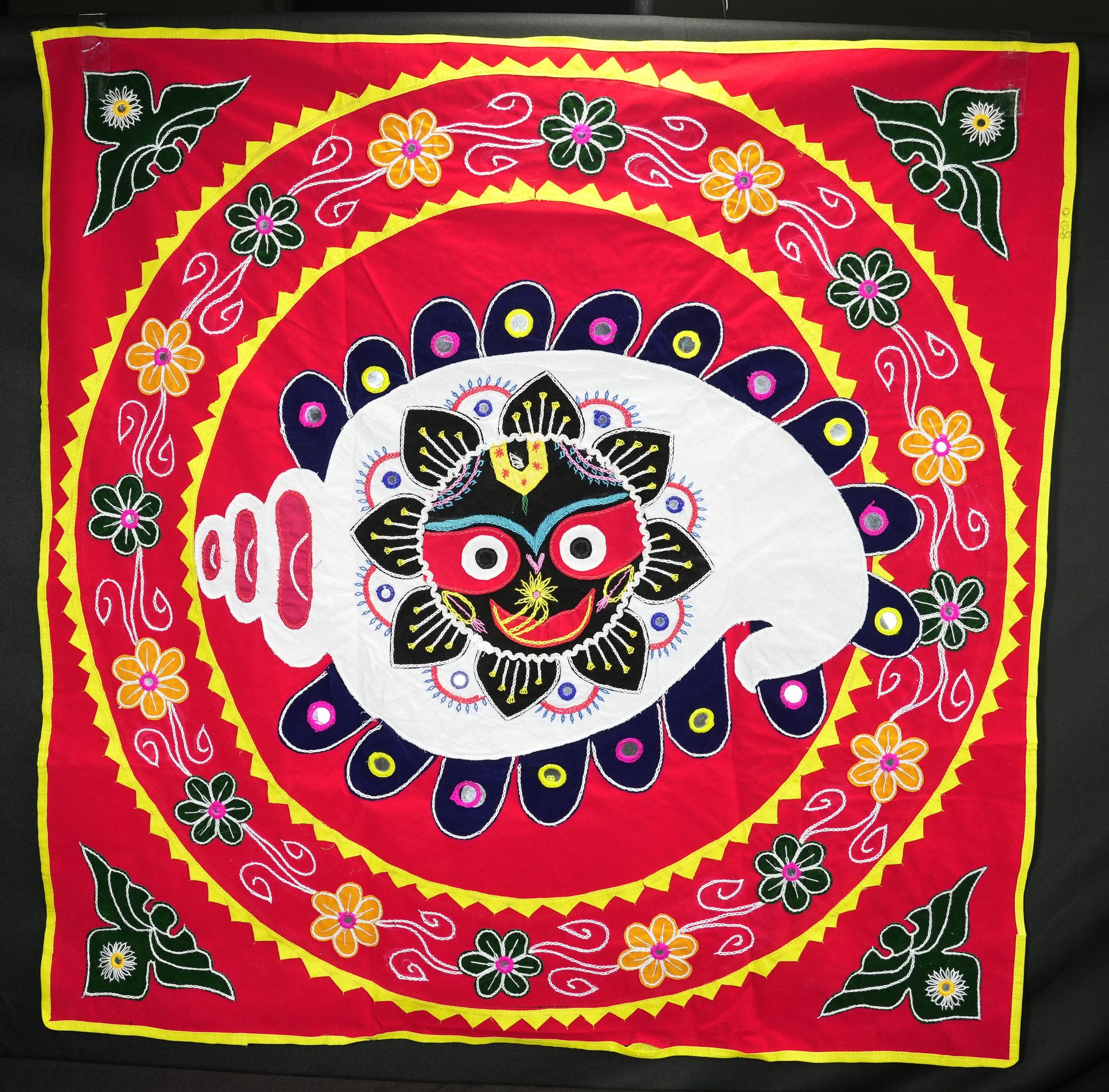 Handcrafted Applique Chandua Wall Hanging