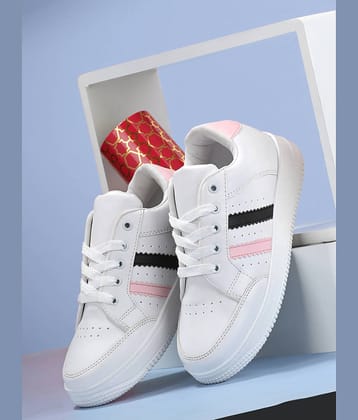 Aroom White Women's Sneakers