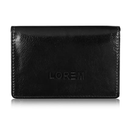 Mini Wallet for ID, Credit-Debit Card Holder & Currency with Push Button for Men & Women-B