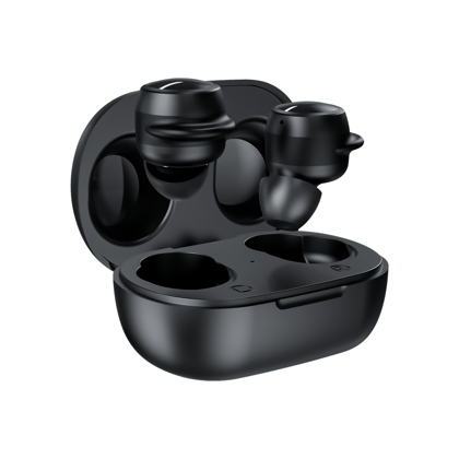 Cellecor BroPods CB04 Waterproof Earbuds With 20 Hours Playtime, Automatic Pairing, ENC Bluetooth - Black