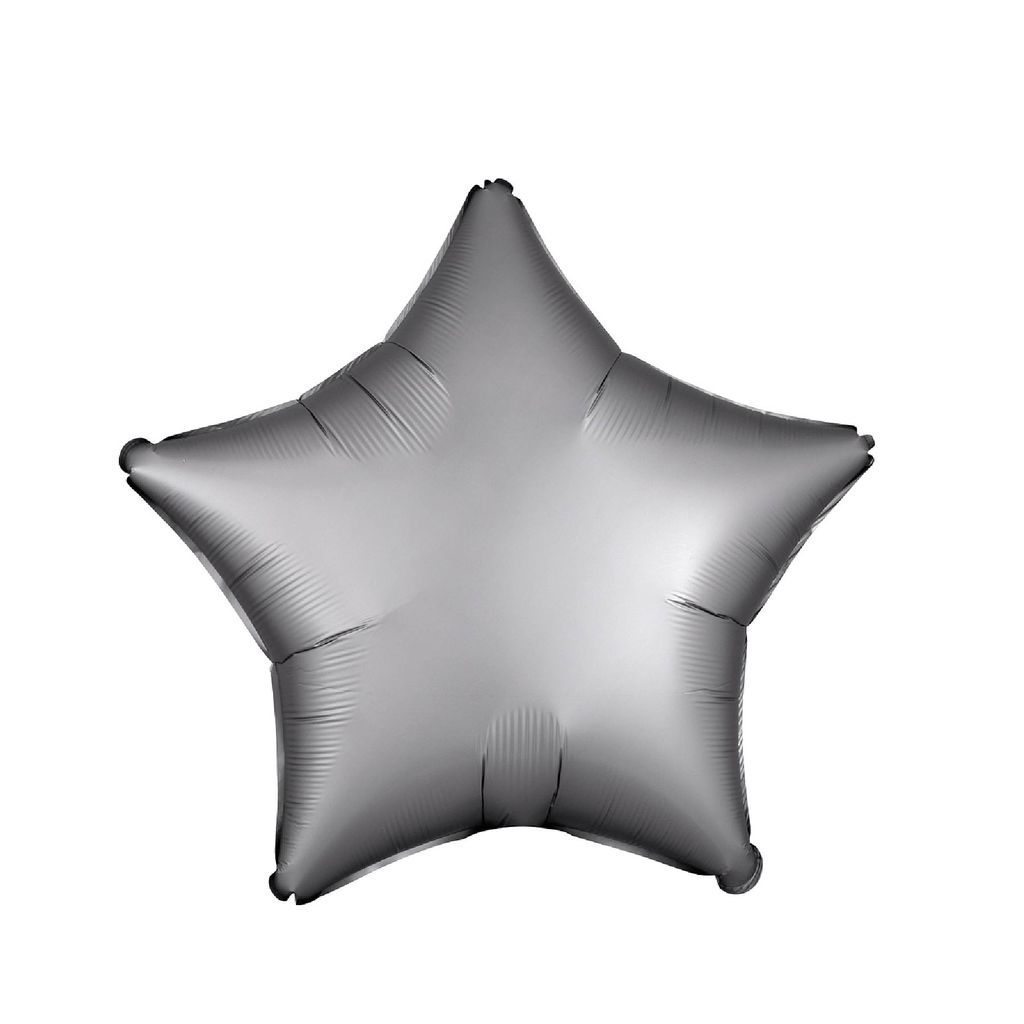 Wanna Party Wanna Party Matte Star Balloon (19 Inch, Silver) - Party and Festive Needs | Buy online on ZillyBuy