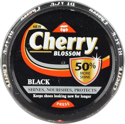 Cherry Blossom Shoe Polish - Black, 15 g Box Cherry Blossom Shoe Polish - Black, 15 g Box