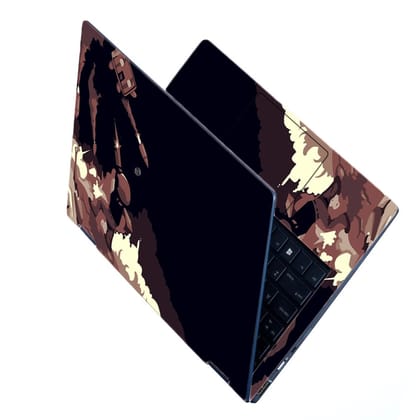 Full Body Laptop Skin Stickers Decal Cover for All Models (Size 15.6 inch) ANM-559 Full Body Laptop Skin Stickers Decal Cover for All Models (Size 15.6 inch) ANM-559