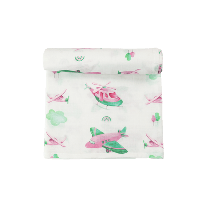 Premium Muslin Baby Bath Towel - Over The Sky