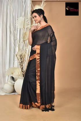 SUMMER'S IDEAL BENGAL'S FAMOUS MAL COTTON SAREE WITH BLOUSE PIECE